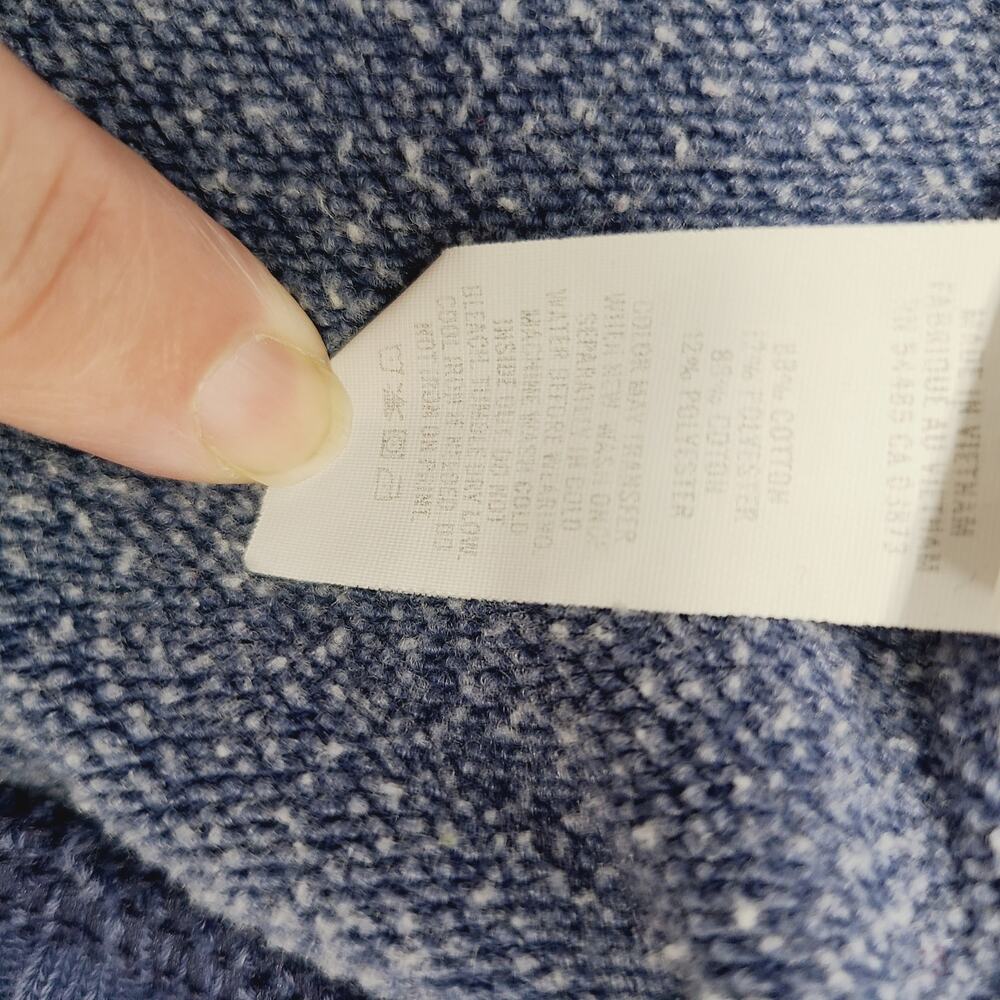 Aerie Distressed Sweatshirt XS Blue Faded Graphic Crewneck Pullover Casual - Picture 6 of 10